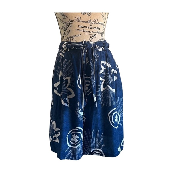 Vintage 1992 Matching Set by Conrad C. – Indigo Shirt + Shorts | Canada | Rayon - Picture 9 of 11